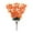 Orange-OR-home supplies, variant on LEFTHIGH Home Valentines Day Faux Flower Bouquet Red Pink White 21.65in Romantic Desktop Wedding Photo Prop Decoration Valentines Day Decorations