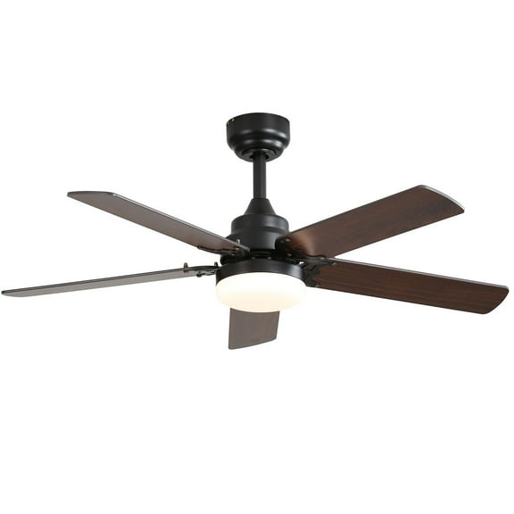 Sofucor 42-Inch Ceiling Fan with LED Light, Remote Control, and Plywood Blades