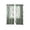 Green, variant on Floral Lace Sheer Curtain French Aesthetic Rod Pocket Window Drape Semi-Transparent Living Room Decor Green
