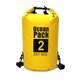thumbnail image 1 of Bolsa seca a prueba de agua 2L Natación de natación al aire libre Drift Kayak Storage Pack amarillo, 1 of 6