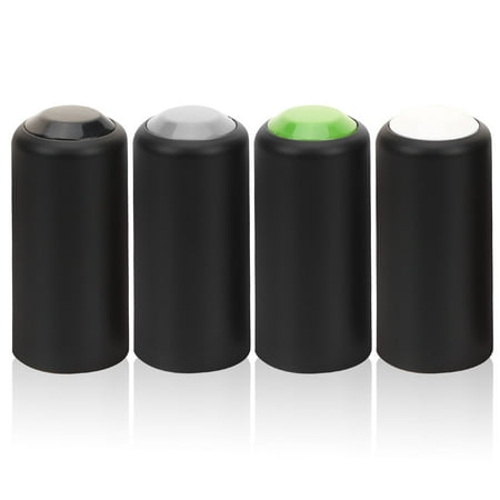 

4pcs Microphones Battery Cover Wireless Mic Battery Screw on Cap Compatible for PGX24/SLX24/PG58