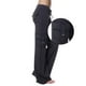 thumbnail image 5 of Jumpingount Pantalones de Yoga para mujer, pantalones con cordón, pantalones deportivos de pierna ancha de poliéster elástico, pantalones de chándal de Prendas para la parte inferior del cuerpo XS Jumpingount AP012113-01, 5 of 5