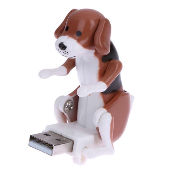 TFixol Portable Mini Cute PC USB Flash Drive Funny Humping Dog Rascal Dog U Disk Relieve Pressure Toy for Office Worker