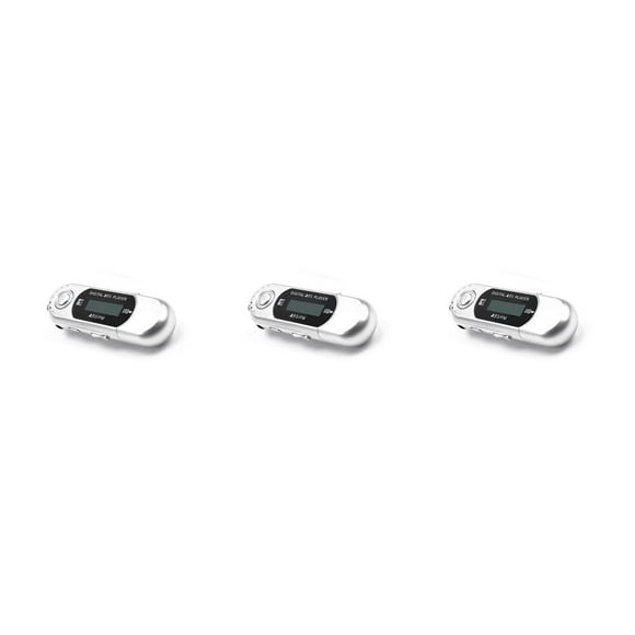 Sidaley Mini reproductor de MP3 2 en 1, unidad Flash pequeña con sonido sin pérdidas, reproductor de música LCD, apagado automático, Type1 NO1