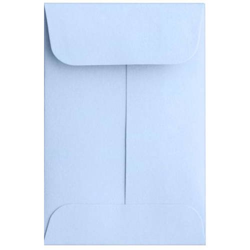 1 Coin Envelopes (2 1/4 x 3 1/2) Baby Blue (1000 Qty.)