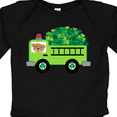 thumbnail image 4 of Inktastic Irish St Patricks Day Fire Truck Boys or Girls Long Sleeve Baby Bodysuit, 4 of 5