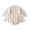 White, variant on GiLiling Baby Girls Knit Romper Dress - Solid Long Sleeve Sweater Bodysuit for Cozy Home and Stroller Days (Beige, 6-9 Months)