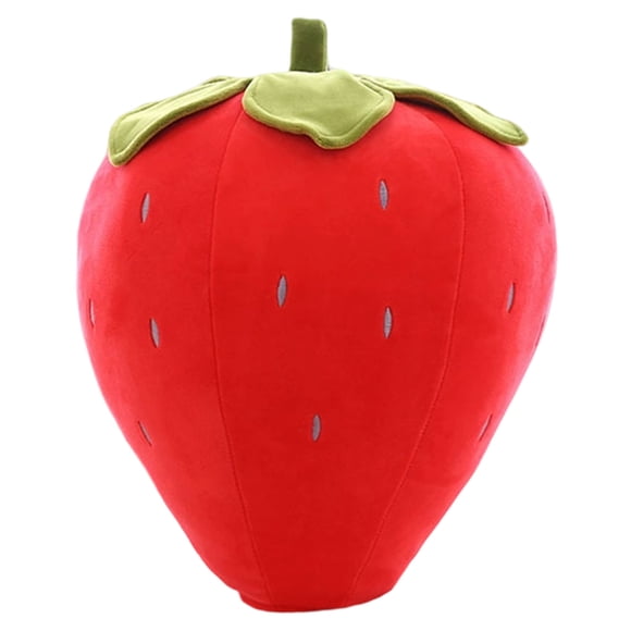 Strawberry Pillow Strawberry Soft Toy Realistic Strawberry Stuffed Animal Cute Huggable Pillow For Kids And Adults Perfect For Valentine's Day