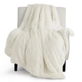 thumbnail image 1 of Manta Bedsure Soft Cream, tamaño doble, para cama, sofá, 1 of 9