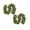 Green-2PCS, variant on 5.9FT Realistic Cedar Christmas Garland with LED Lights, Artificial Pine Greenery Garland for Mantle Fireplace Stairs, Battery Operated Indoor Outdoor Holiday DecoR-1PCS