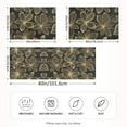 thumbnail image 2 of Yayeee Pillowcase King Size Set of 2 Satin Wrinkle Resistant Pillow Case, Golden Elegance, 2 of 8