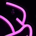 thumbnail image 4 of Panneau mural LED néon alimenté par USB représentant une femme nue, idéal pour une boutique, un bar, une fête ou un mariage., 4 of 4