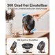 thumbnail image 5 of Ventilador de escritorio con ajuste de 360 grados, portátil, con funcionamiento ultrasilencioso y cubierta frontal desmontable, para una limpieza sin esfuerzo y un flujo de aire personalizable, 5 of 5
