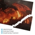 thumbnail image 4 of Puzzles for Adults 1000 Pieces - Fiery Dragons Castle Attack Leisure Wooden Jigsaw Puzzles 1000 Pieces High Resolution Great Gift for Family Fit Together Perfectly 19.7" x 29.5", 4 of 8