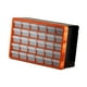 thumbnail image 4 of Cajón de almacenamiento, gabinete de almacenamiento, organización de garaje, caja de cuentas de múltiples rejillas, cajones de joyería, organizador de Cuadrícula pequeña naranja 30, 4 of 8