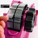 thumbnail image 3 of Dispensador de Cinta Térmica Rosa con Ranura para Bolígrafo, Semiautomático, de Escritorio, de 3/4 de Pulgada, para Sublimación, para Oficinas y Almacenes., 3 of 5