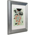 thumbnail image 2 of Trademark Fine Art 'Welcome To Twin Peaks' Canvas Art by Robert Farkas, White Matte, Silver Frame, 2 of 4