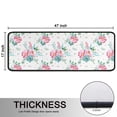 thumbnail image 5 of Kitchen Rugs Sets Of 2,Pioneer Flower Floral Print Pattern Anti Fatigue Kitchen Mat Rugs Non Slip Washable,Decorative Kitchen Floor Mats for Kitchen,Sink,Laundry,17"x47"+17"x47", 5 of 5