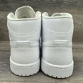 thumbnail image 5 of Ni - ke Jordan 1 Mid White Snakeskin Ni - ke Air AJ1 BQ6472 110 Womens Size 12 Men 10.5, 5 of 5