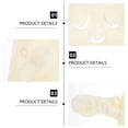 thumbnail image 3 of RENACLIPY 1Pc Polyester Facial Beauty Towel with Detachable Rope for Hot Cold Compress in Beige, 3 of 5