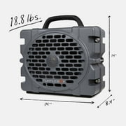 Turtlebox Grande Speaker, Gray
