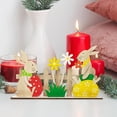 thumbnail image 6 of Easter Table Decorations Easter Bunny Wooden Signs for Home Decor Easter Party Decorations for Tiered Tray Tabletop Shelf Mantel Party Outdoor Indoor (E), 6 of 8