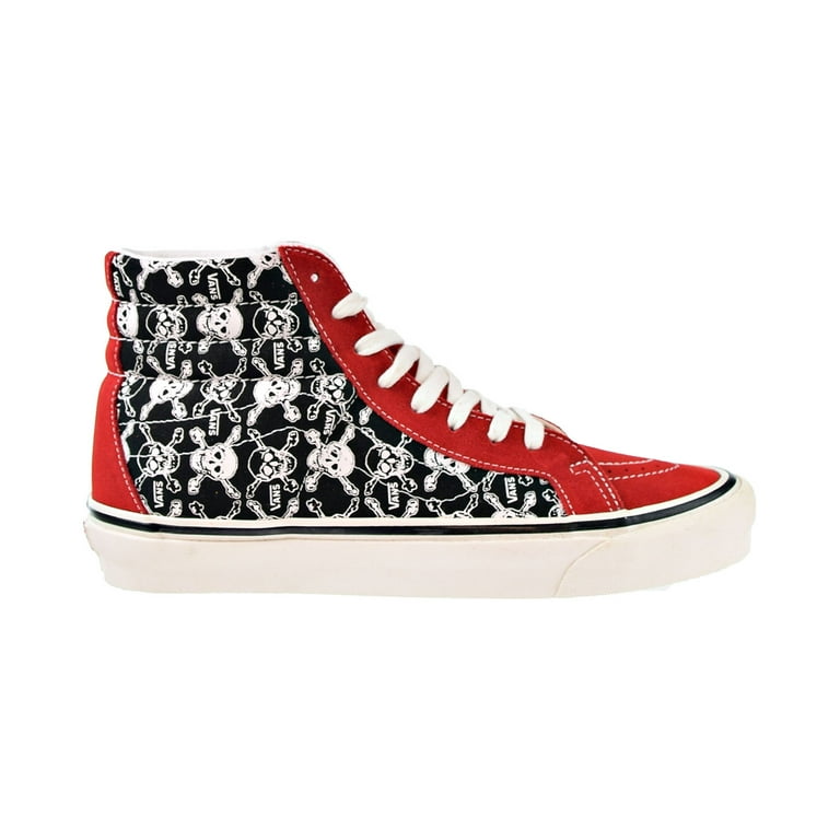 Vans Sk8-Hi 38 DX Men's Shoes Skulls-Red-Black vn0a38gf-x7z