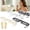 Abc, variant on Behind the Faucet Storage Shelf, No-Drill Freestanding Carbon Steel Sink Behind the Faucet Shelf Bathroom with Easy Drainage, Space-Saving U Shape Faucet Shelf for Bathroom Kitchen Countertop (B)