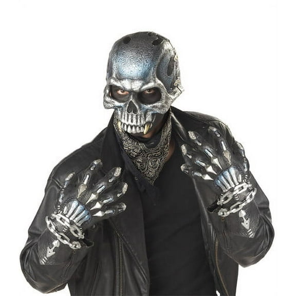 Speed Demon Biker Adult Costume Mask