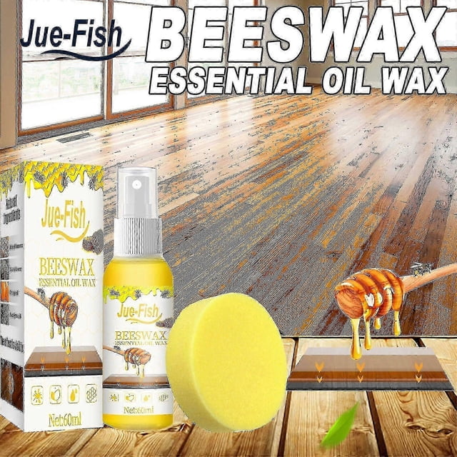 Jue-fish Beeswax Spray Wood Floor Wax Furniture Care Waxing Liquid Cleaner Floor Care Beeswax