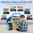 Interactive Truck Engine Toy with Removable Parts Lights, Sounds, and