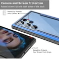 thumbnail image 2 of Compatible with Galaxy S22 Ultra Case, 2 in 1 Heavy Duty [Military Grade] Shockproof Drop Protection Case Designed for Samsung Galaxy S22 Ultra 5G Case 6.8 inches (Blue), 2 of 12