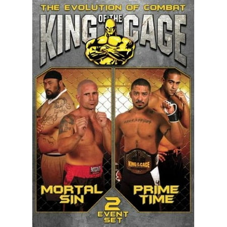 King of the Cage (Mortal Sin & Prime Time)(DVD 2-Disc Set) NEW