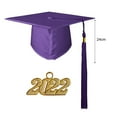 thumbnail image 5 of Cheers.US Graduation Unisex Matte Adult Graduation Cap with Tassel, 5 of 7