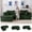 Green, variant on BYBYME 129"Oversized U Shaped Couch,6 Seat Sectional Corduroy Tufted Sofa,Upholstered Symmetrical Cloud Couch with Double Chaise,Wrap Around Sofa for Living Room Apartment Office,Sofa in A Box,Green