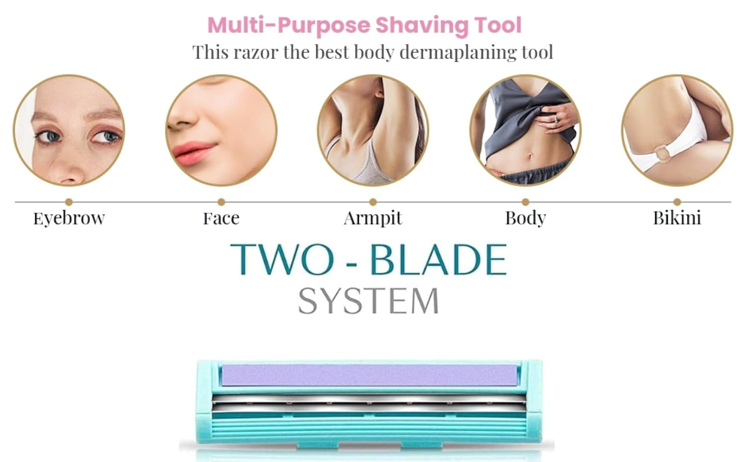 UNWRRAP DEALZ 12 Pcs Soft Care Women's Disposable Shaving Razor for Hair Removal & Disposable Razor for Body for Women and Men With Nourishing (Pack Of 12)