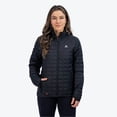 thumbnail image 2 of Mobile Warming Backcountry Heated Jacket for Women, Lightweight, 3 Heat Zones, Bluetooth, Battery Included, Black, XS, 2 of 4