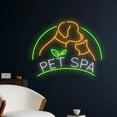 thumbnail image 2 of Handmadetneonsign Pet Spa Neon Light, Dog Cat Led Light, Pet Store Led Sign, Pet Shop Neon Sign, 2 of 5