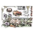 thumbnail image 1 of Ciao Bella Art de Estampage Timbres Transparents 6"X8"-le Lièvre & la Tortue, les Fables d'Esope PS8005, 1 of 1