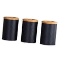 thumbnail image 4 of perfk Kitchen Canister Set Coffee Tea Sugar Container Decorative Canisters Multipurpose Airtight Food Storage Jars for Cookie Flour black, 4 of 9