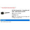 thumbnail image 2 of Filter Housing Cap - Compatible with 2004 - 2008 Chrysler Crossfire 2005 2006 2007, 2 of 2
