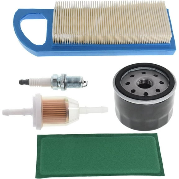EPOTOOR M149171 Air Oil Filter Tune Up Kit Replacement for John Deere 115 102 105 115 L100 LA105 LA110 LA115 GY20573 M149171 Z225 for Stens 102-875 for Oregon 30-122 Lawn Tractor Mower