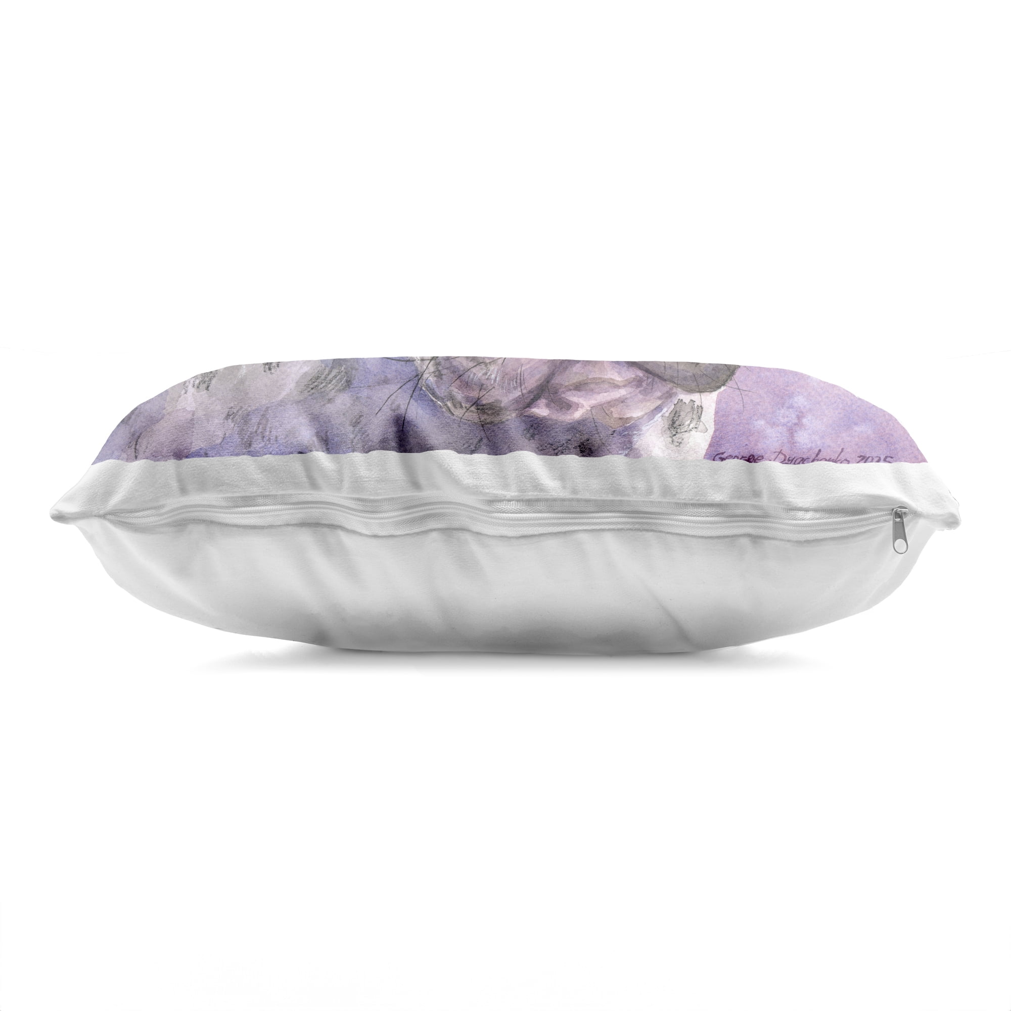 Stupell Industries Harlequin French Bulldog Decorative Printed Throw Pillow, design by George Dyachenko