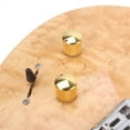 thumbnail image 5 of 4Pcs Electric Guitar Bass Knobs Volumes Tone Control Knobs Potentiometer Caps Metal Dome Knobs Guitar Parts Enduring, 5 of 9