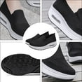 thumbnail image 6 of Jiandong Thick-Soled Shoes 1Pair Woman Sports Mesh Shoes Breathable Relaxation Slugged Bottom Sneakers(11.02X3.94X3.94Inch), 6 of 10