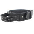 thumbnail image 1 of club de doug | collar de perro táctico pesado de cuero con asa | silla de montar, plena flor, pesada | cómodo,, 1 of 5