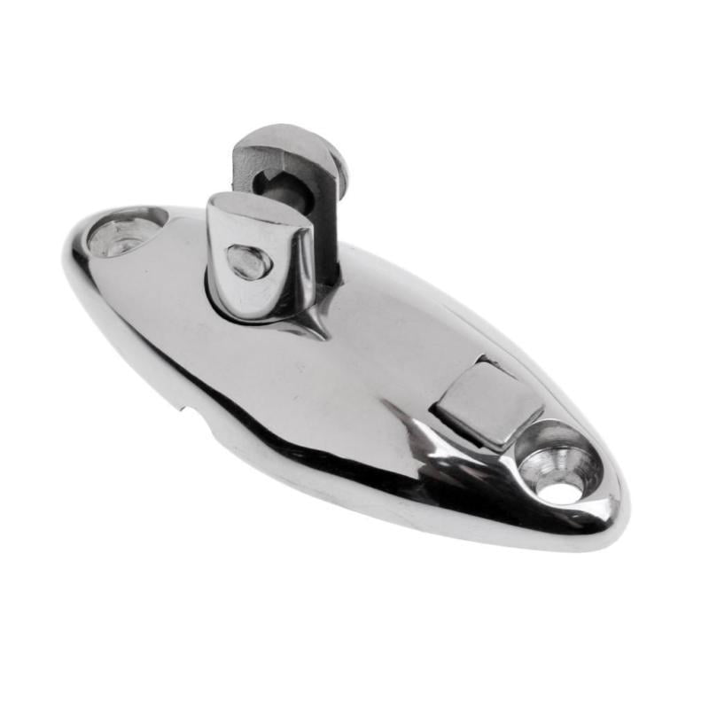 QUICK RELEASE Deck Hinge Mount Bimini Top Marine 316 Stainless Steel