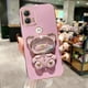 thumbnail image 1 of Funda De Teléfono Motorola Moto G73 G53 G23 G13 Oso De Dibujos Animados Fluido Titular De La Estrella Electrochapado TPU Silicona Suave Caso De Protección Cámara, 1 of 3