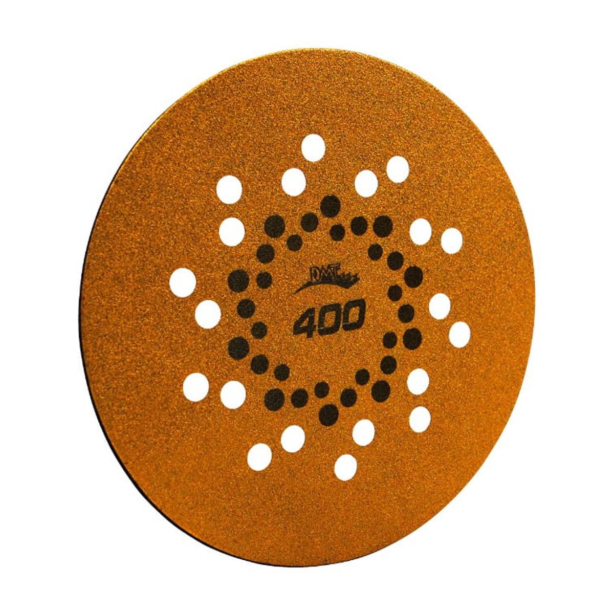 DMAXX 5 Inch Surface Removal Steel Disc for Random Orbital Sander with Diamond Carbide Abrasives - Hook and Loop Reverse Attachment, 400 Grit