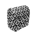 thumbnail image 1 of Fleur De Lis Stand Mixer Cover, Checkerboard Pattern Rectangles European Heraldic Design Monochrome Emblem, Kitchen Appliance Organizer Bag Cover with Pockets, 5 Quarts, Black White, by Ambesonne, 1 of 4